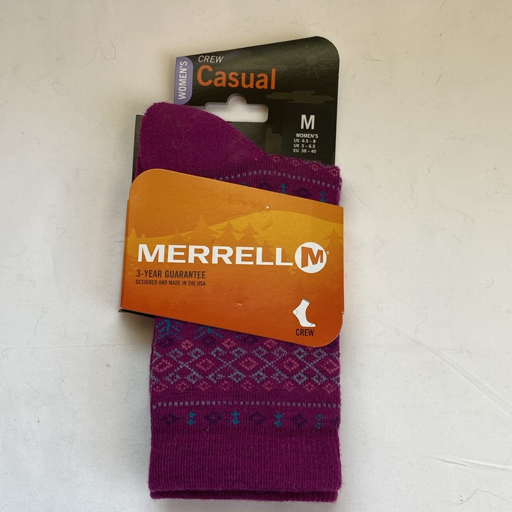 Merrell crew socks